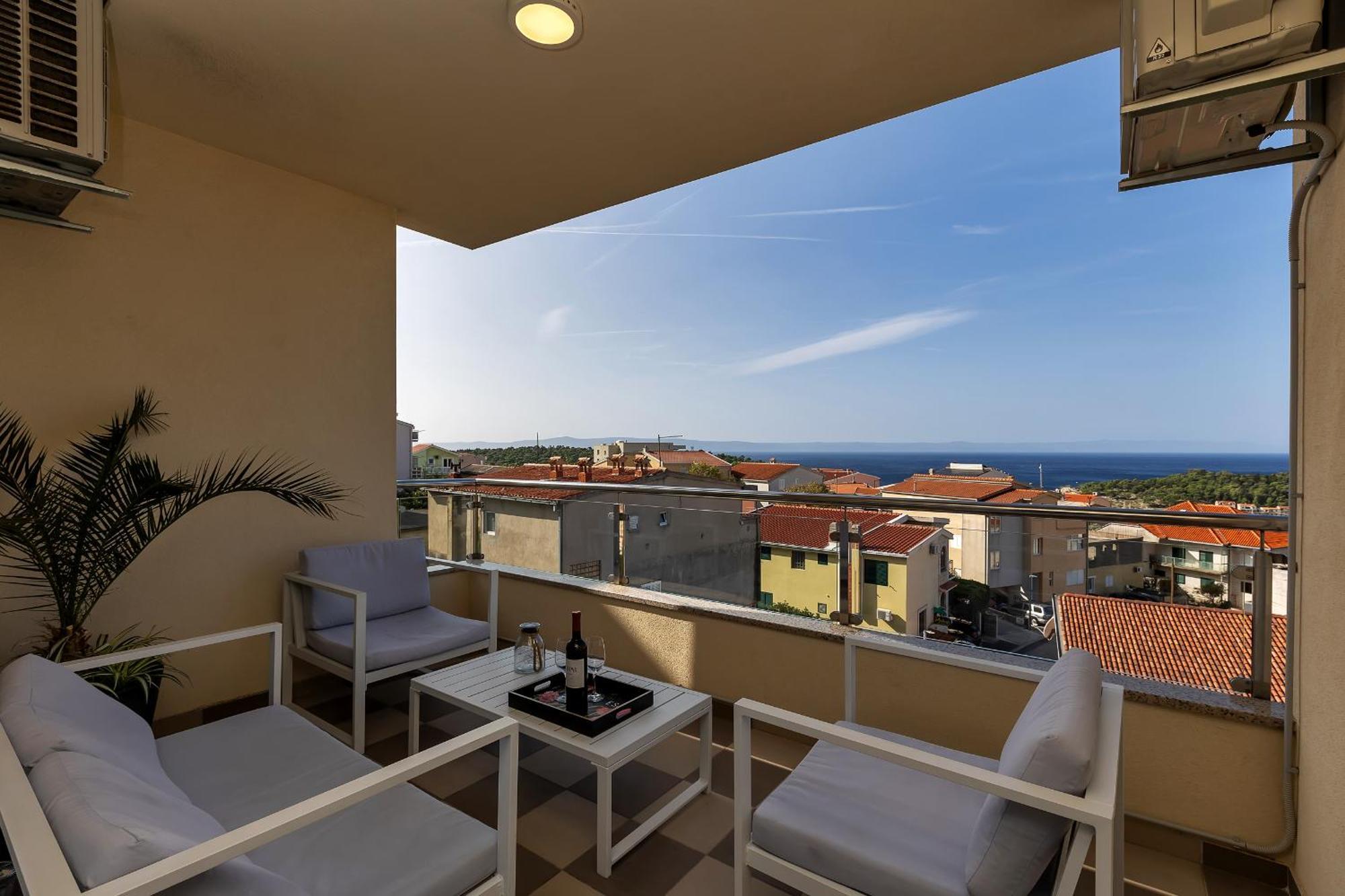 Sea View Apartments Dammi With Free Parking Makarska Esterno foto