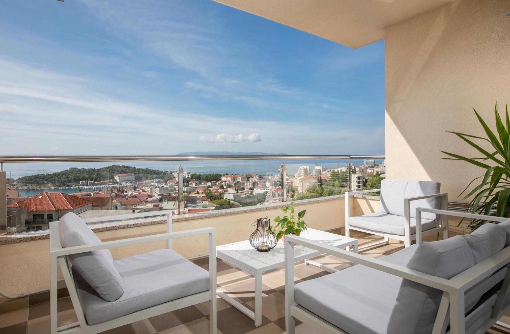 Sea View Apartments Dammi With Free Parking Makarska Esterno foto